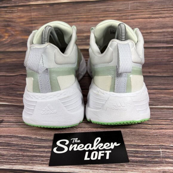 Adidas Questar Women's Athletic Running Shoes Light Green White Size 8 - Picture 4 of 8